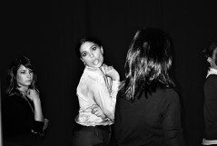 Rachel Roy, Fashion show, backstage, interview